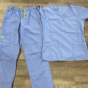 Blue Scrub Set for Women